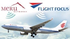 La flota de Airbus A330 de Air China dispondrá del  WiFi de Meru Networks