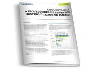 Encuesta 2014 a Proveedores de Servicios Hosting y Cloud en Europa